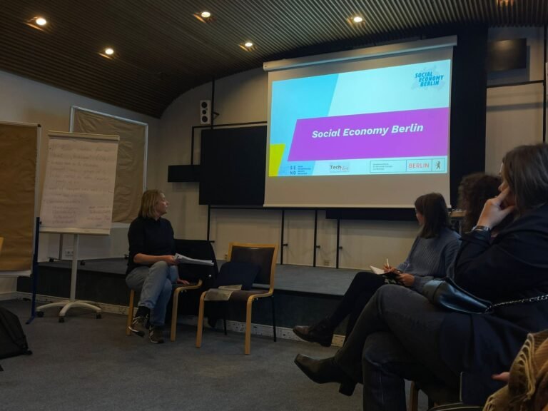 Engagement avec le Sénat de Berlin (Social Economy Berlin) sur l'économie sociale et les perspectives jeunesse
